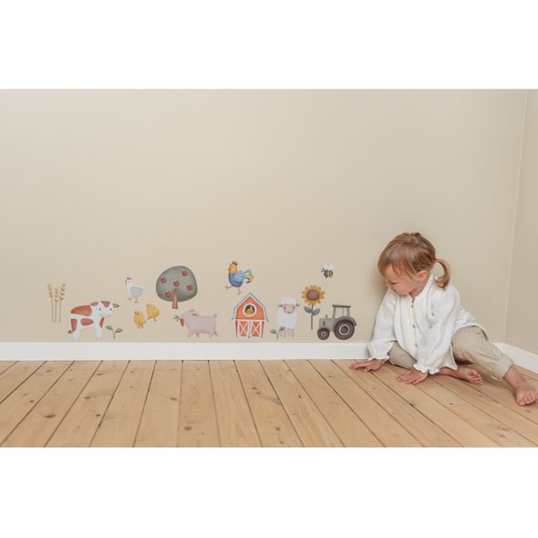LITTLE DUTCH SAMOLEPKY NA ZEĎ FARMA - DEKORACE A POLIČKY - SPINKÁNÍ