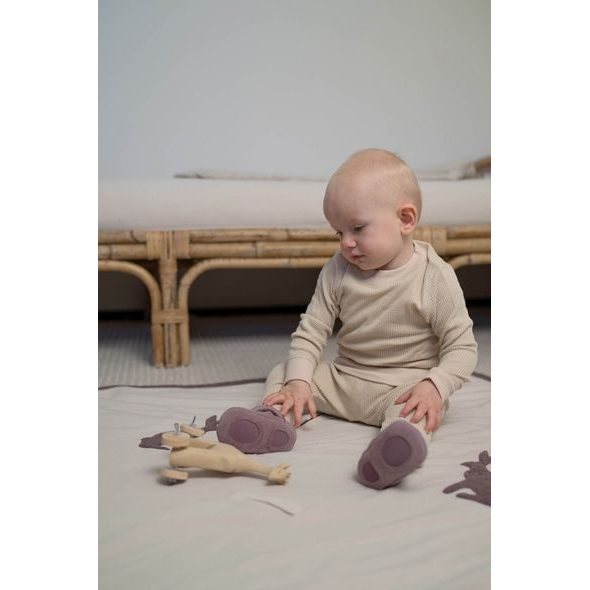 LODGER WALKER MOCASSIN MAUVE 12 - 15 MĚSÍCŮ - BOTIČKY - PRO DĚTI