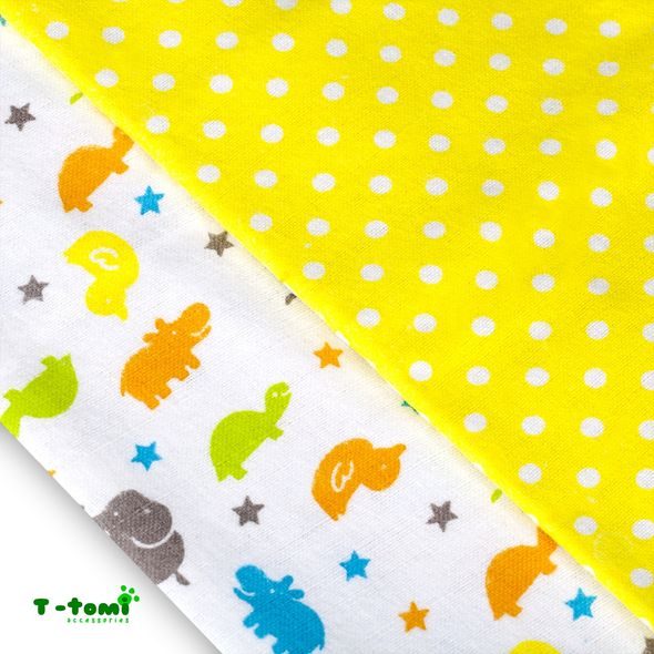 T-TOMI LÁTKOVÉ OSUŠKY S MODERNÍM BAREVNÝM POTISKEM 2KS - OSUŠKY A DĚTSKÉ ŽUPANY - KOUPÁNÍ A ZDRAVÍ