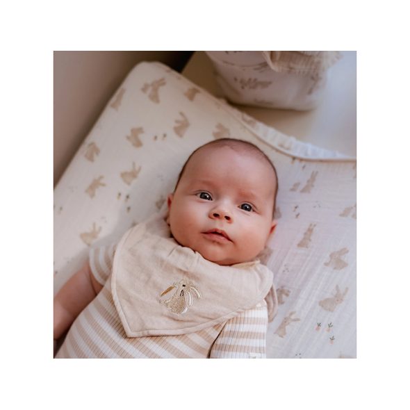 LITTLE DUTCH POTAH NA PŘEBALOVACÍ PODLOŽKU BABY BUNNY - POTAHY NA PŘEBALOVACÍ PODLOŽKY - PŘEBALOVÁNÍ