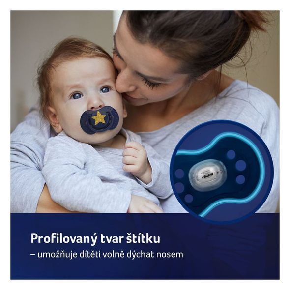 LOVI DUDLÍK SILIKONOVÝ DYNAMICKÝ STARDUST 0-3M 2KS FIALOVÁ - ŠIDÍTKA A DOPLŇKY - KRMENÍ