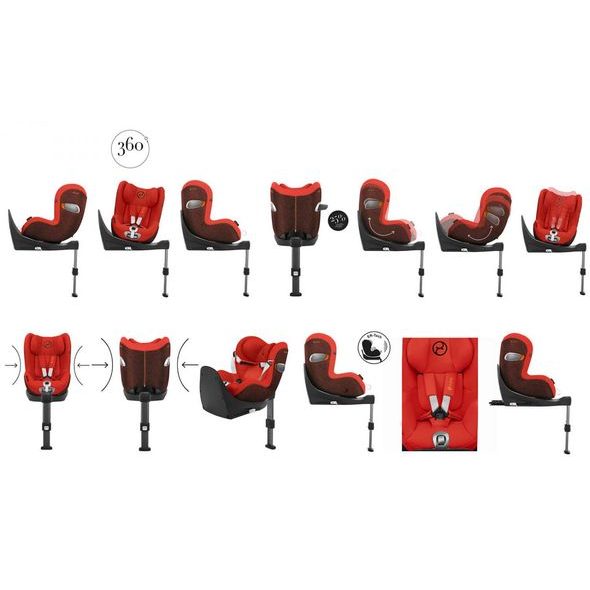 CYBEX SIRONA ZI I-SIZE PLUS 2024 - AUTOSEDAČKY 9-18KG - AUTOSEDAČKY A PŘÍSLUŠENSTVÍ
