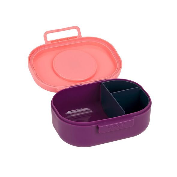 LÄSSIG SVAČINOVÝ BOX SNACK & STYLE UNIQUE BERRY/PINK - USKLADNĚNÍ JÍDLA - KRMENÍ