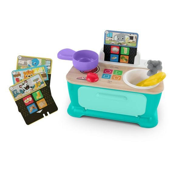 BABY EINSTEIN HRAČKA HUDEBNÍ KUCHYŇKA MAGIC TOUCH KITCHEN™ PRETEND TO COOK HAPE 9M+ - AKTIVNÍ HRAČKY - PRO DĚTI