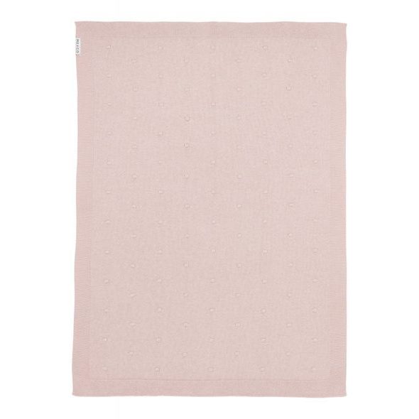 MEYCO DEKA MINI KNOTS - SOFT PINK - DĚTSKÉ DEKY PRO MIMINKA - SPINKÁNÍ