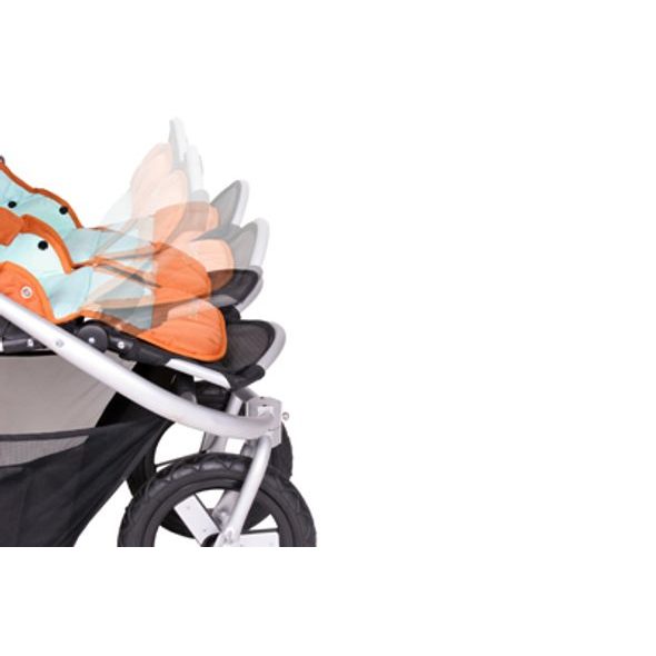 BUMBLERIDE INDIE TWIN 2012 - AKCE ! - KOČÁRKY PRO DVOJČATA - KOČÁRKY A PŘÍSLUŠENSTVÍ