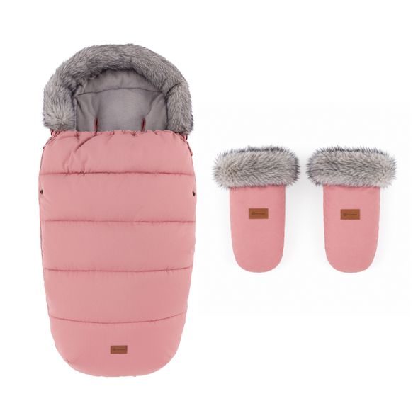 PETITE&MARS SET ZIMNÍ FUSAK COMFY 4V1 + RUKAVICE NA KOČÁREK FJORA - FUSAKY DO KOČÁRKU - KOČÁRKY A PŘÍSLUŠENSTVÍ