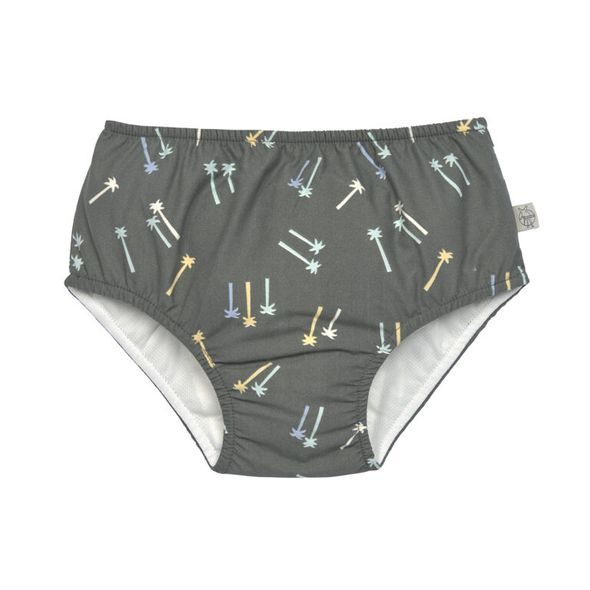LÄSSIG SPLASH SWIM DIAPER PALMS DEEP OLIVE 07-12 MO. - KOJENECKÉ PLAVKY - KOUPÁNÍ A ZDRAVÍ