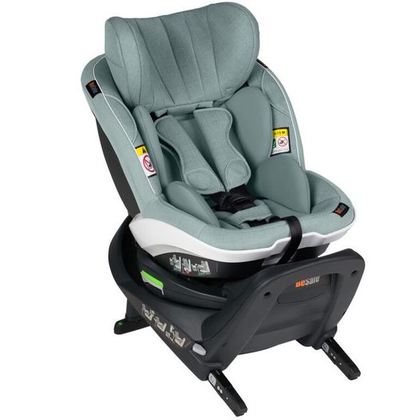 BESAFE IZI TURN I-SIZE SEA GREEN MÉLANGE - AUTOSEDAČKY 9-18KG - AUTOSEDAČKY A PŘÍSLUŠENSTVÍ
