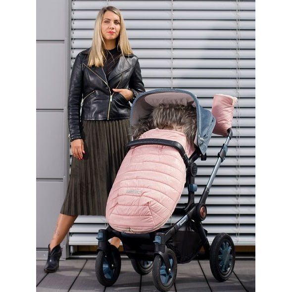 RUKAVICE NA KOČÁREK PINKIE MARBLE - RUKÁVNÍKY NA KOČÁREK - KOČÁRKY A PŘÍSLUŠENSTVÍ