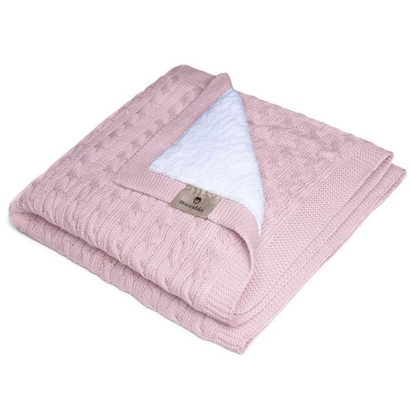 MACESHKA ZIMNÍ PLETENÁ DEKA MACESHKA - DĚTSKÉ DEKY PRO MIMINKA - SPINKÁNÍ