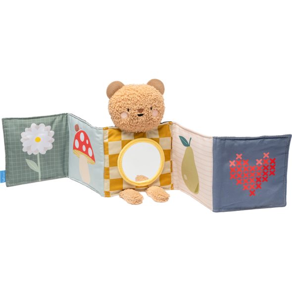 TAF TOYS MEDVÍDEK PLYŠOVÝ S KNÍŽKOU SNUGGLE BEAR - PLYŠOVÁ ZVÍŘATA - PRO DĚTI