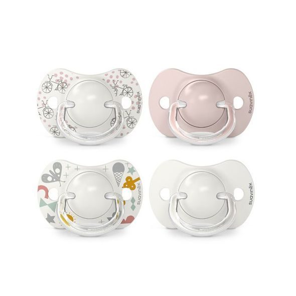 SUAVINEX SUAVINEX | DUDLÍK SX PRO FYZIOLOGICKÝ WALK 0/6M 2 KS - ŠIDÍTKA A DOPLŇKY - KRMENÍ