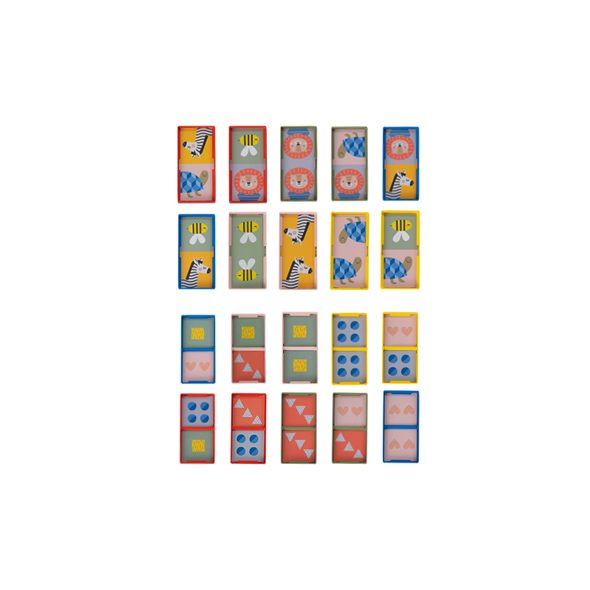 TAF TOYS MOJE PRVNÍ DOMINO - STOLNÍ HRY - PRO DĚTI