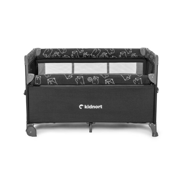 KIDNORT CESTOVNÍ POSTÝLKA KIDNORT STUGAN TMAVĚ ŠEDÁ - CESTOVNÍ POSTÝLKY - SPINKÁNÍ