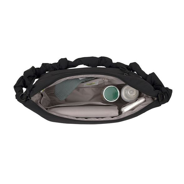 LÄSSIG LUNUA BUM BAG UP BLACK - PŘEBALOVACÍ TAŠKY - KOČÁRKY A PŘÍSLUŠENSTVÍ