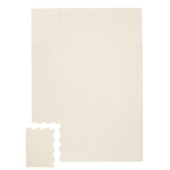 3 SPROUTS PĚNOVÁ HRACÍ PODLOŽKA CREAM NEW - HRACÍ PODLOŽKY NA ZEM - SPINKÁNÍ