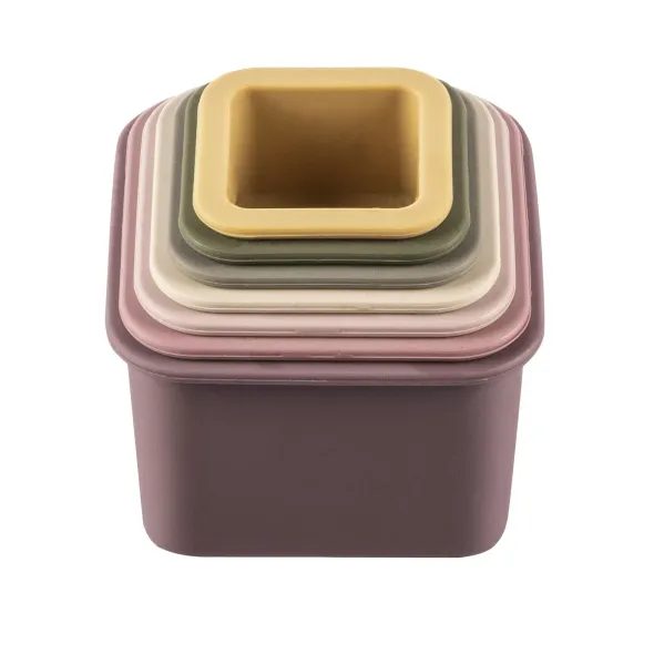 ZOPA SILIKONOVÉ STOHOVACÍ KALÍŠKY - STOHOVACÍ HRAČKY - PRO DĚTI