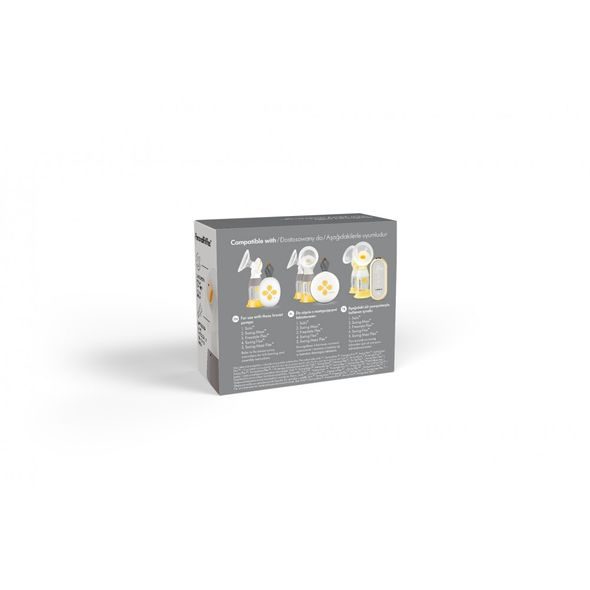 MEDELA 2X KONEKTOR PERSONALFIT FLEX SOLO, SWING MAXI NEW - BÍLÝ - NÁHRADNÍ DÍLY K ODSÁVAČKÁM - KRMENÍ