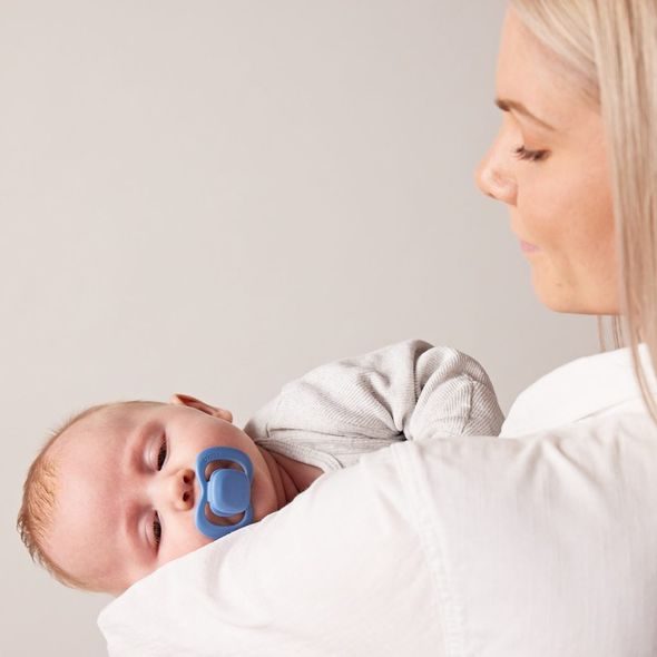 B.BOX DUDLÍKY SILIKONOVÉ 0-6M, 2KS - OCEAN/SKY - ŠIDÍTKA A DOPLŇKY - KRMENÍ