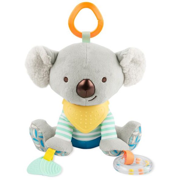 SKIP HOP HRAČKA AKTIVNÍ NA C KROUŽKU BANDANA BUDDIES KOALA 0M+ - AKTIVNÍ HRAČKY - PRO DĚTI
