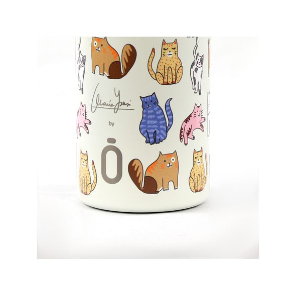 RUNBOTT TERMOLÁHEV 600 ML CATS WHITE - TERMOOBALY A TERMOSKY - KRMENÍ