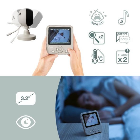 BABYMOOV VIDEO BABY MONITOR YOO-START - ELEKTRONICKÉ CHŮVIČKY - SPINKÁNÍ