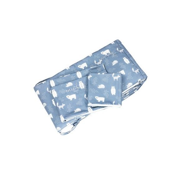 ENIE BABY 3-DÍLNÁ SADA BEAR AND FOX - POVLEČENÍ DO POSTÝLKY - SPINKÁNÍ