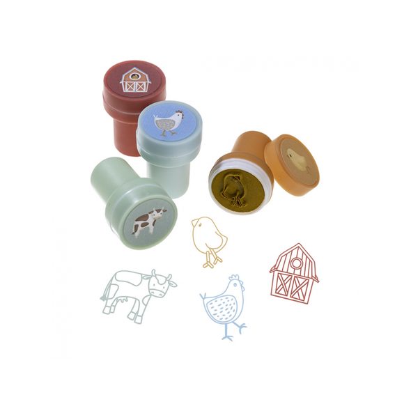 LITTLE DUTCH RAZÍTKA SAMOBARVICÍ 16 KS FARMA - LITTLE DUTCH - PRO DĚTI