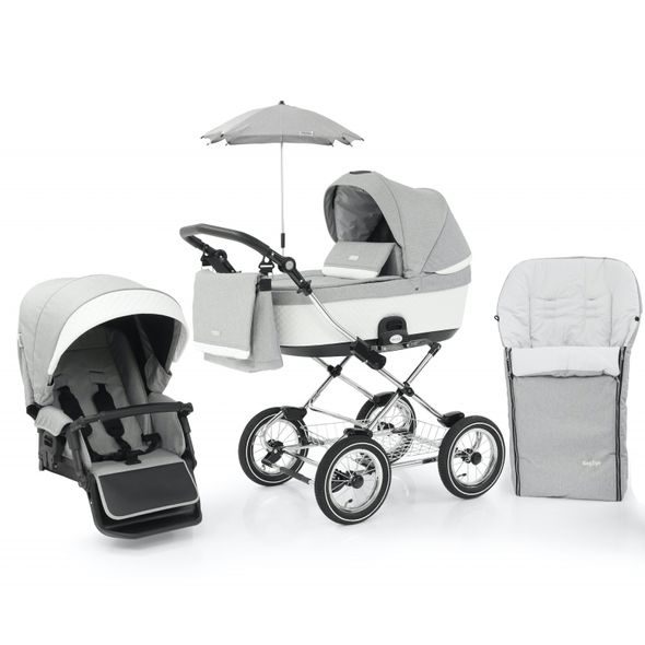 BABYSTYLE PRESTIGE3 CLASSIC 6V1 FROST 2021 - KOMBINACE S PŘÍSLUŠENSTVÍM - KOČÁRKY A PŘÍSLUŠENSTVÍ