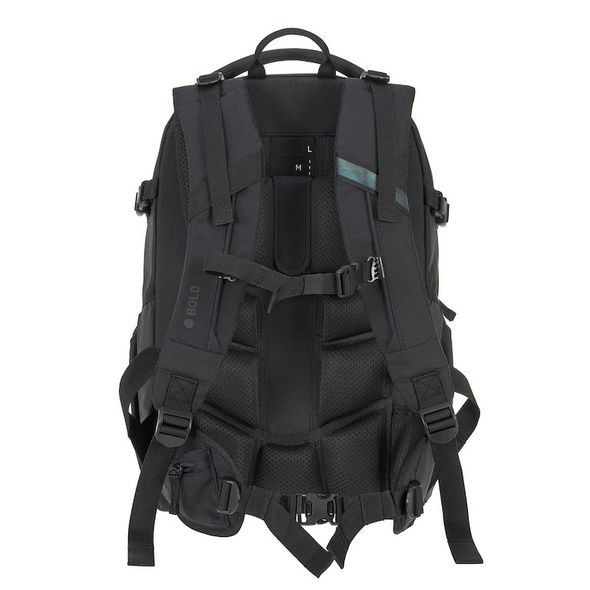 LÄSSIG ŠKOLNÍ BATOH ORIGIN BOLD BLACK - BATOHY A TAŠKY - PRO DĚTI