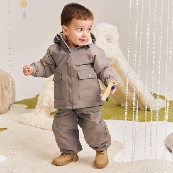 LEOKID PŘECHODOVÉ KALHOTY FOGGY GRAY VEL. 2 - 3 ROKY (VEL. 92) - KALHOTKY A TEPLÁČKY - PRO DĚTI