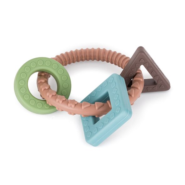 PETITE&MARS KOUSÁTKO SILIKONOVÉ FIGURES VELVET LATTE 0M+ - KOUSÁTKA - PRO DĚTI