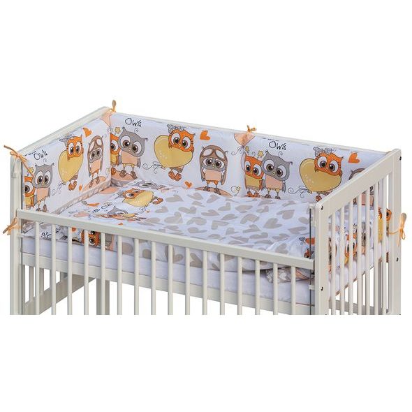 SCARLETT POSTÝLKA 120X60CM S KOMPLETNÍ VÝBAVOU KULÍŠEK BÉŽOVÁ - DŘEVĚNÉ POSTÝLKY - SPINKÁNÍ