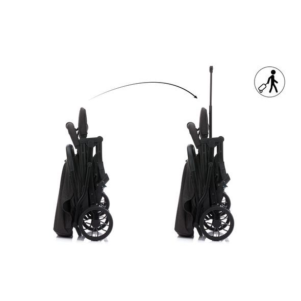 FILLIKID STYLER ELITE BLACK MELANGE - SPORTOVNÍ KOČÁRKY - KOČÁRKY A PŘÍSLUŠENSTVÍ