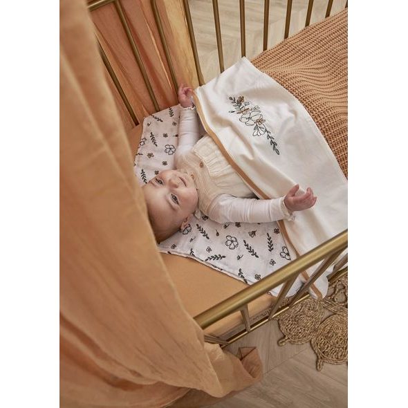 MEYCO PLENKY 3-BALENÍ FLORAL GOTS - LÁTKOVÉ PLENY SKLÁDANÉ - PŘEBALOVÁNÍ