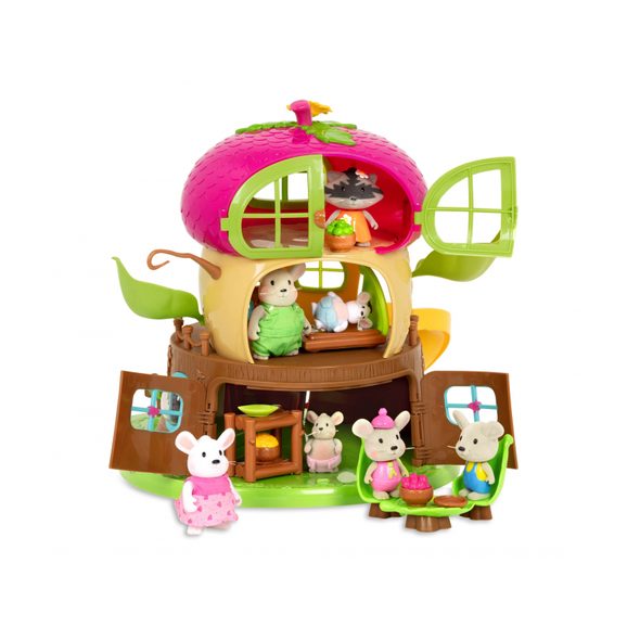 LI'L WOODZEEZ DOMEČEK ACORN TREEHOUSE - DOPLŇKY PRO FIGURKY - PRO DĚTI