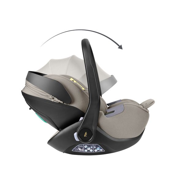 KIKKABOO SET I-CLASS 360 I-SIZE AUTOSEDAČKA 40-87CM + AUTOSEDAČKA 40-105CM + ZÁKLADNA OTOČNÁ CHAMPAGNE - AUTOSEDAČKY 0-13KG - AUTOSEDAČKY A PŘÍSLUŠENSTVÍ