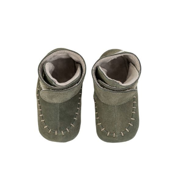 LODGER WALKER MOCCASIN OLIVINE 6 - 12 MĚSÍCŮ - BOTIČKY - PRO DĚTI