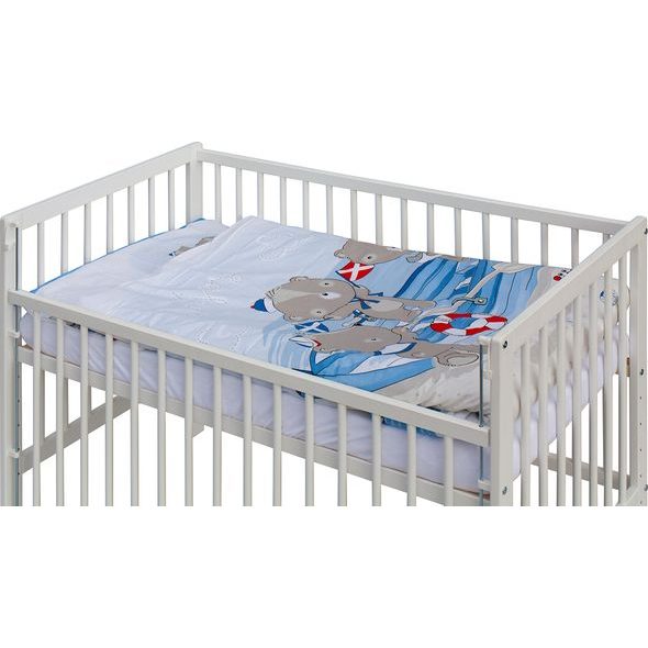 SCARLETT DĚTSKÁ POSTÝLKA S KOMPLETNÍ VÝBAVOU SCARLETT 120 X 60 CM - RATY - DŘEVĚNÉ POSTÝLKY - SPINKÁNÍ