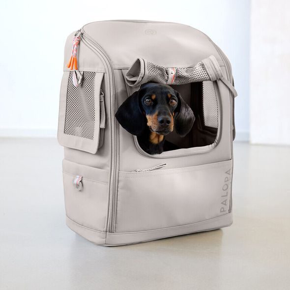 PALOPA PŘEPRAVNÍ BATOH KARI M TAUPE - PRO MAZLÍČKY - NOŠENÍ & SPORT