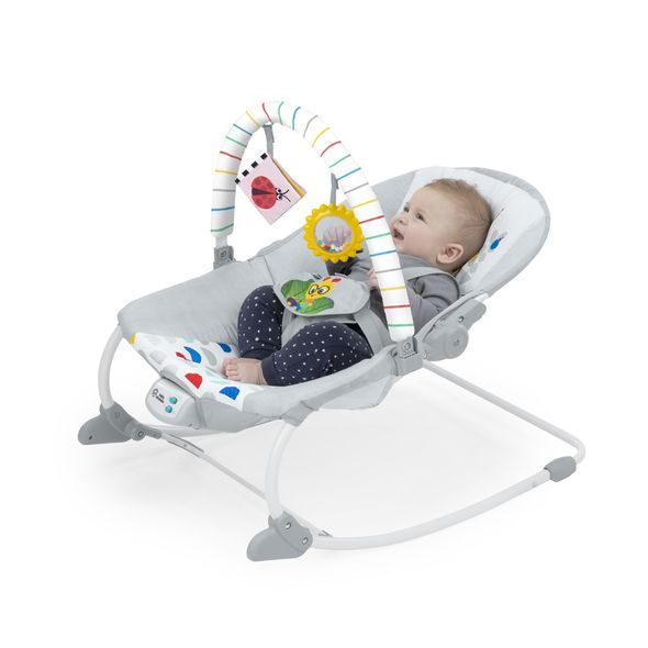 BABY EINSTEIN LEHÁTKO HUDEBNÍ VIBRUJÍCÍ DEAN'S DISCOVERY SPOT™ 0M+ DO 9KG - LEHÁTKA A HOUPADLA - SPINKÁNÍ