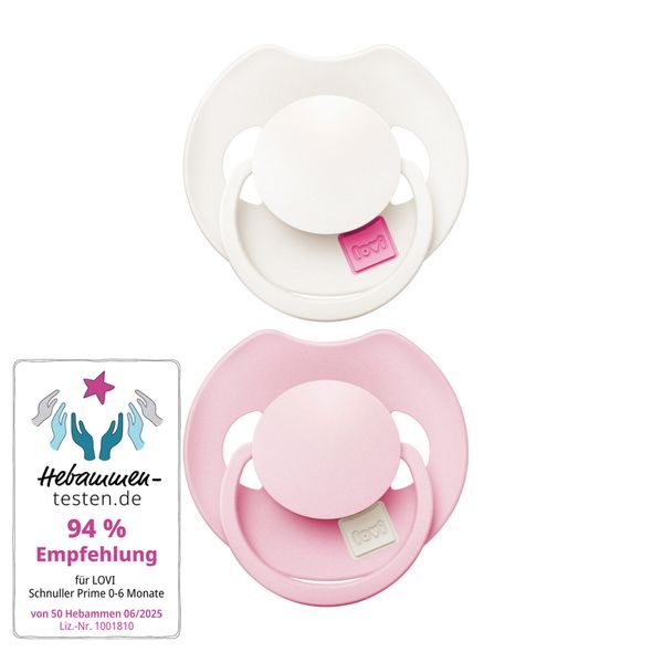 LOVI DUDLÍK SILIKONOVÝ DYNAMICKÝ PRIME TUTTI FRUTTI 0-6M 2KS ROSE/ROSE CREAM - ŠIDÍTKA A DOPLŇKY - KRMENÍ