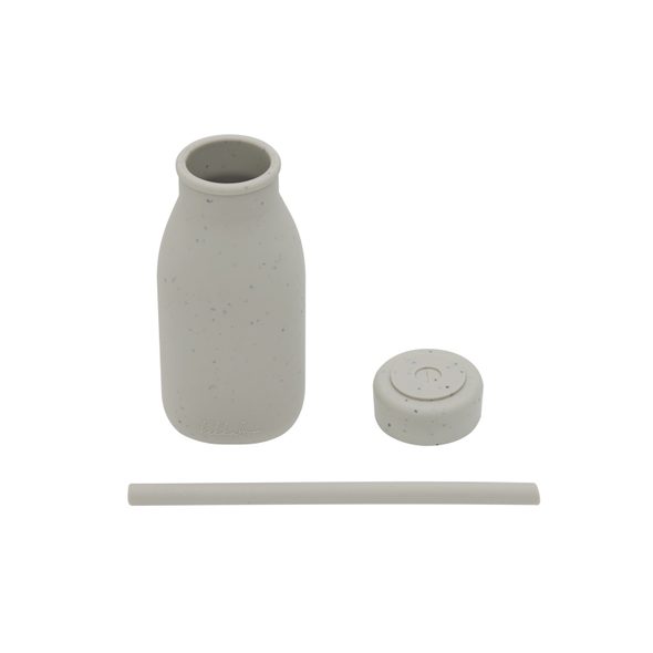 KIKKABOO LÁHEV S BRČKEM PLATINUM SILICONE SAND - SPORTOVNÍ LAHVE - KRMENÍ