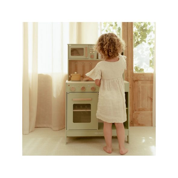 LITTLE DUTCH KUCHYŇKA DŘEVĚNÁ MINT - DŘEVĚNÉ HRAČKY - PRO DĚTI