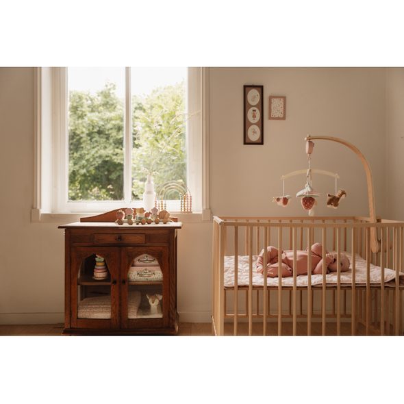 LITTLE DUTCH HUDEBNÍ KOLOTOČ DŘEVĚNÝ FAIRY GARDEN - KOLOTOČE NA POSTÝLKU - PRO DĚTI