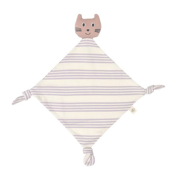 LÄSSIG DĚTSKÝ MAZLÍČEK CUDDLE CLOTH GOTS CAT - USÍNÁČCI MAZLÍCÍ - PRO DĚTI