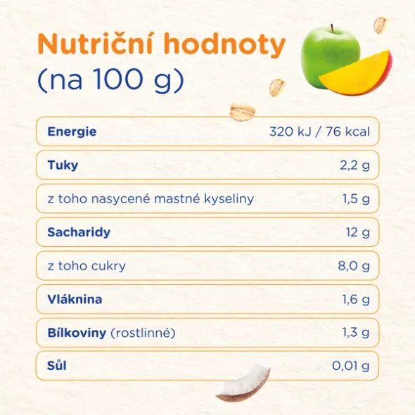 SUNAR SMOOTHÍK DĚTSKÁ KAPSIČKA MANGO 120G - KAPSIČKY - KRMENÍ