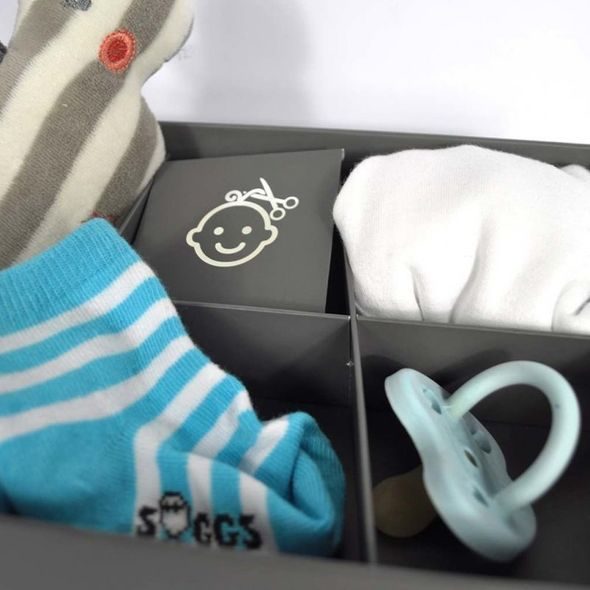 DOOKY DOUBLE FRAME HANDPRINT & LUXURY MEMORY BOX - OTISKY A ALBA - PRO MAMINKY