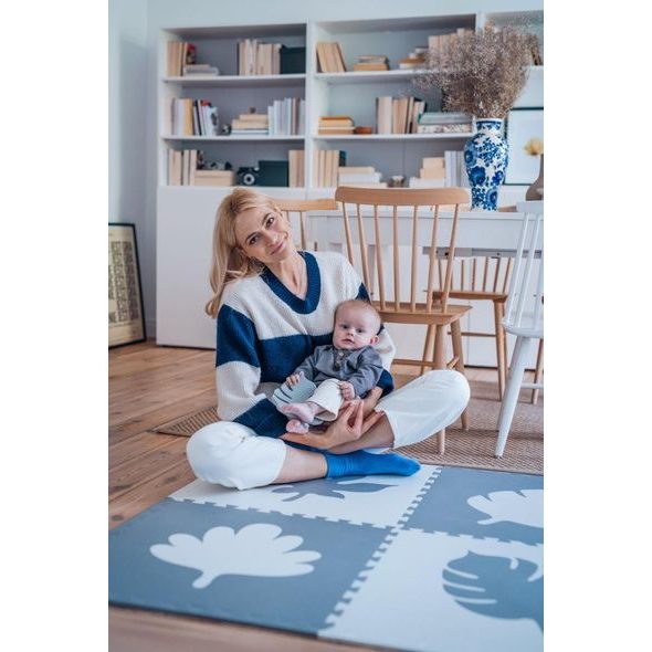 MOMI HRACÍ PODLOŽKA PĚNOVÉ PUZZLE FELI ČERNÉ - HRACÍ PODLOŽKY NA ZEM - SPINKÁNÍ